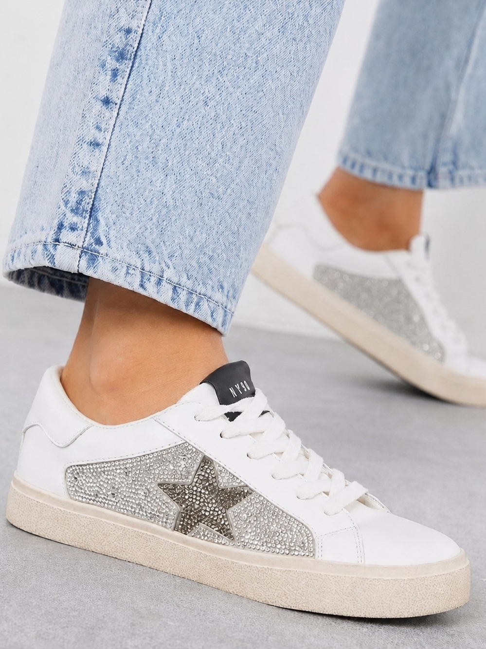 Steve Madden | Philip Rhinestone Sneakers